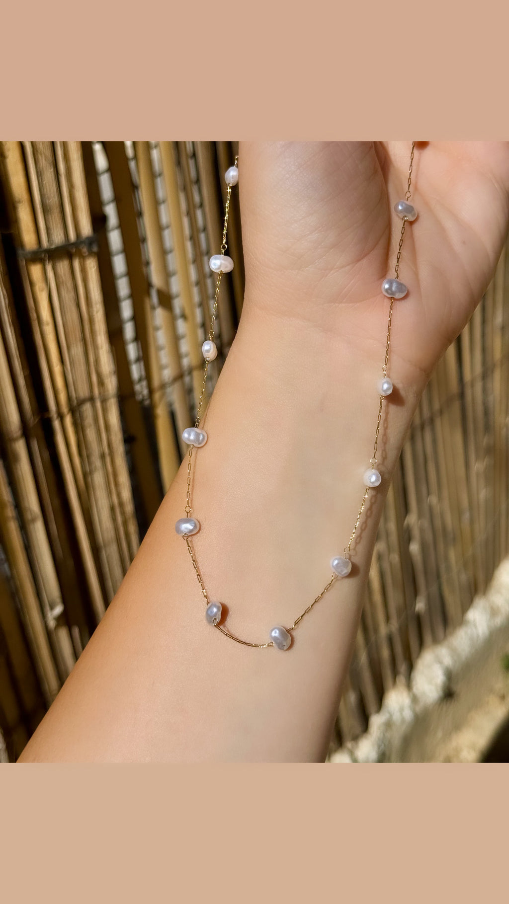 Ατσάλινο κολιέ ✨