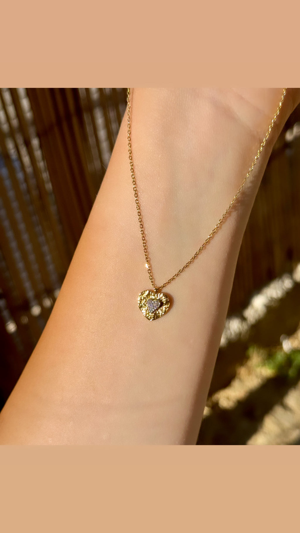 Ατσάλινο κολιέ ✨