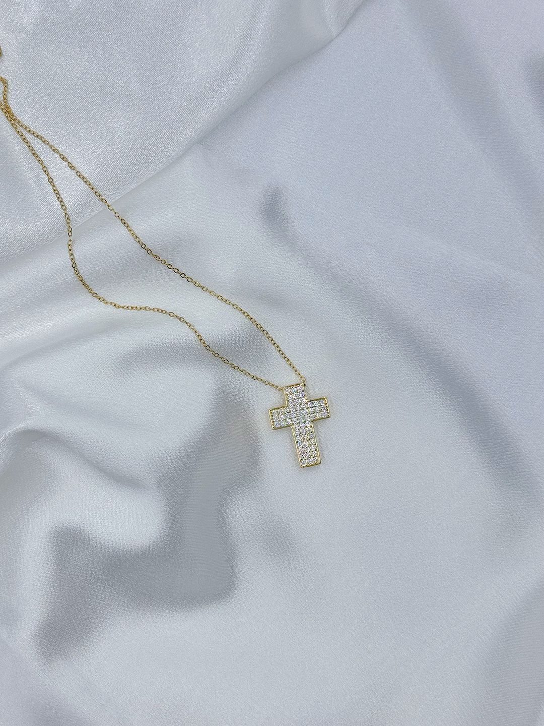 Square Flow - Ατσάλινος Σταυρός Stainless Steel